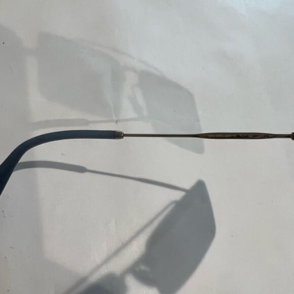 Miu Miu MU59TS Rimless Sunglasses in Blue main image 6